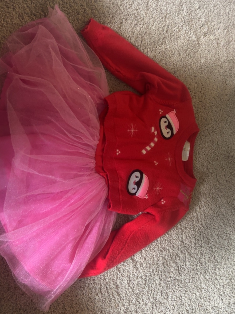 Girls 24 months 2 piece matching set/dress/ sweater